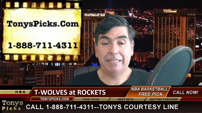 Houston Rockets vs. Minnesota Timberwolves Free Pick Prediction NBA Pro Basketball Odds Preview 3-27-2015