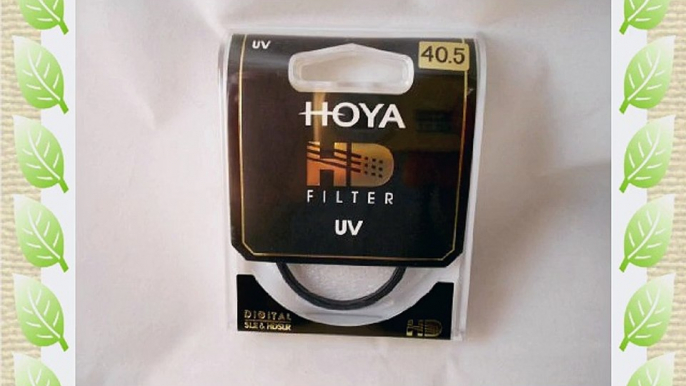 Hoya 40.5 mm HD Hardened Glass 8-Layer Multi-Coated Digital UV (Ultra Violet) Filter