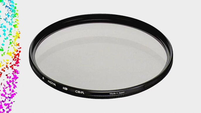 Hoya 58mm Circular Polarizer HD Hardened Glass 8-layer Multi-Coated Filter