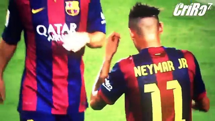 Cristiano Ronaldo & Gareth Bale vs Lionel Messi & Neymar Jr ● Skills Show Battle ● 2014 - 2015 HD