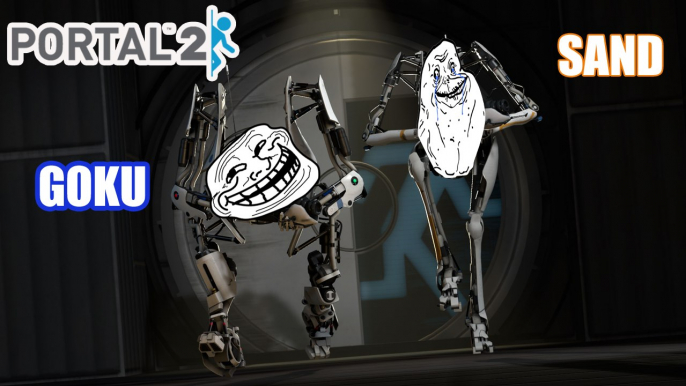 On s'enjaille sur Portal 2 [Feat Goku]