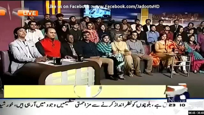 Kiran From Attock Singing Live in Khabar Naak Show