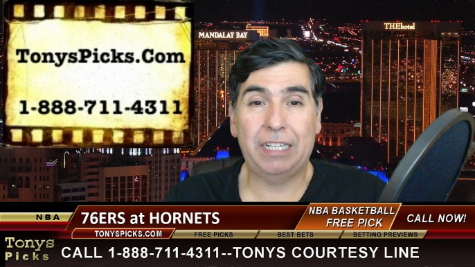 Charlotte Hornets vs. Philadelphia 76ers Free Pick Prediction NBA Pro Basketball Odds Preview 4-4-2015