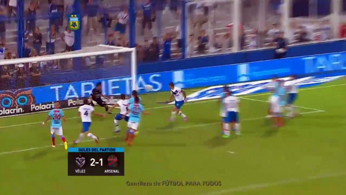 Velez 2 Arsenal 1 - Primera Division 2015 - Fecha 8