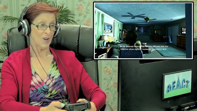 ELDERS PLAY THE LAST OF US (Elders React  Gaming)