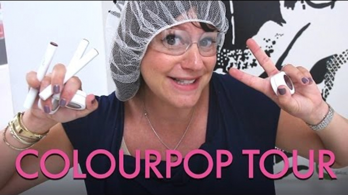 Exclusive Tour of the ColourPop Makeup Factory  | Jamie Greenberg Makeup Artist