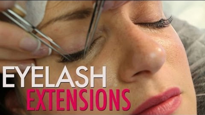 Eyelash Extensions with Esme | Jamie Greenberg Makeup