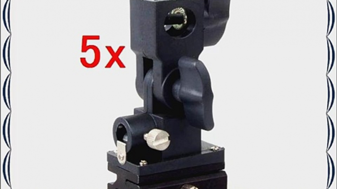 Neewer 5x Flash/Shoe/Umbrella Mount/Holder/Bracket Type B For All hot-shoe flashes except Sony