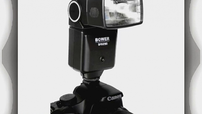 Bower Digital Automatic Flash For Canon Rebel XT (EOS 350D) XTi (EOS 400D) Digital SLR Cameras