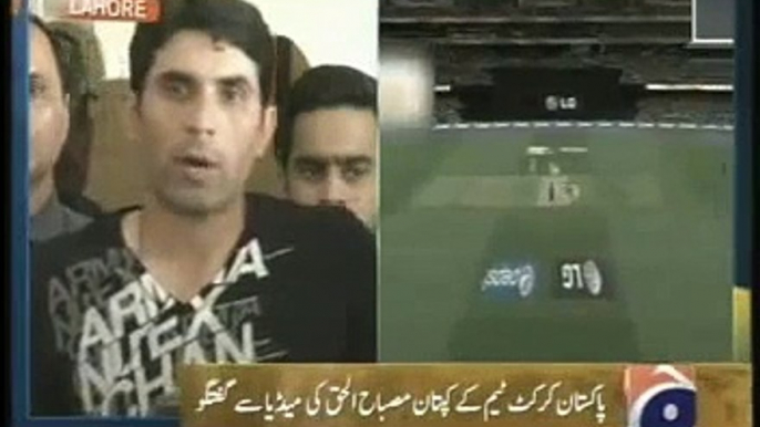 Misbah-ul-Haq Press Conference_24 March 2015 Blast on Shoaib Akhtar