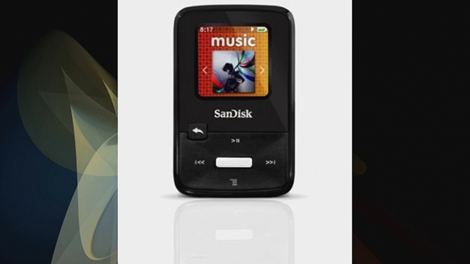 SanDisk Sansa Clip Zip 8 GB MP3 Player SDMX22008GA57K Black Manufacturer Refurbished