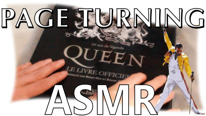 Page turning: Queen ASMR français (Whisper, chuchotement, soft spoken, voix douce)