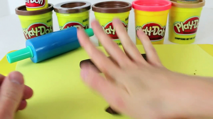 Play Doh Log Cabin House Play Dough DIY Tutorial DisneyCarToys How To Make Play-Doh Log Cabin Camp