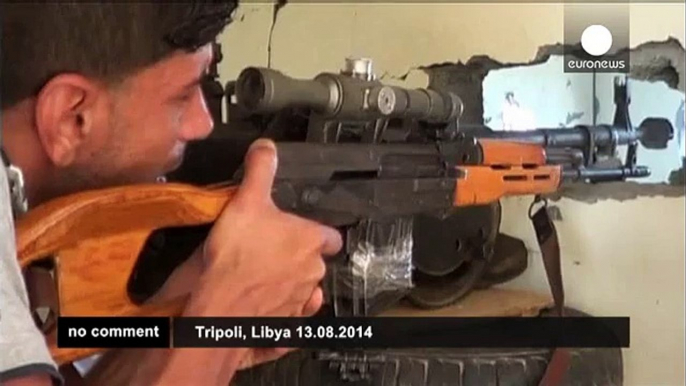 Libyan Militias Battle For Tripolis Airport - no comment