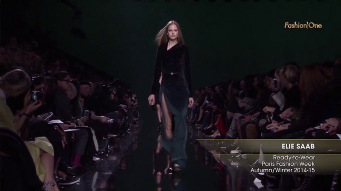 Fashion Week ELIE SAAB Ready-to-Wear Paris Fashion Week Autumn Winter 2014-15