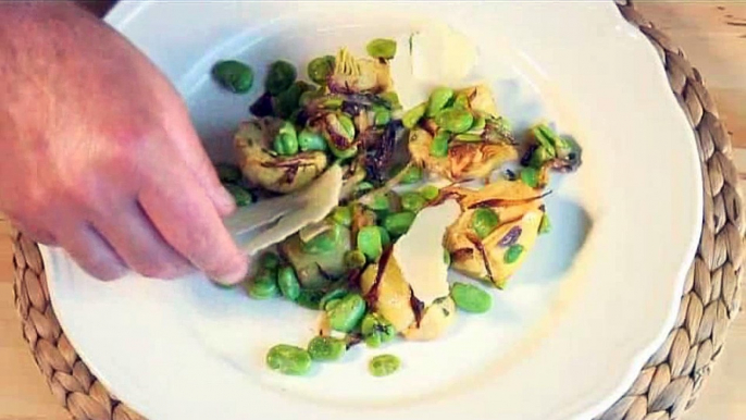 How To Prepare Broad Beans With Artichoke Hearts