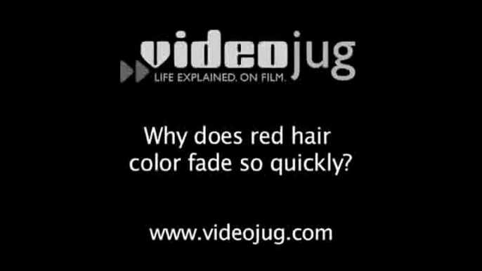 Why does red hair color fade so quickly?: Keeping Your Color Vibrant