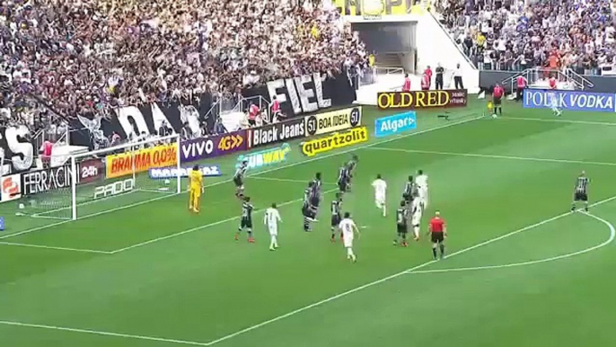 Corinthians 1 x 1 Santos - GOLS e Melhores Momentos - Paulistão 05/04/2015