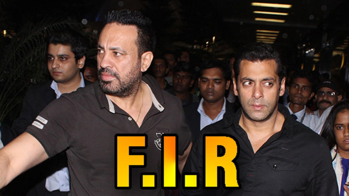 FIR Lodged Against Salman Khan And His Bodyguard