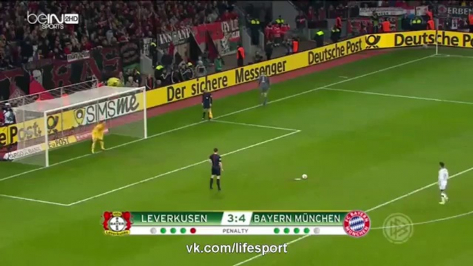 Bayer Leverkusen 0 - 0 Bayern Munich [PEN: 3-5] All Goals and Full Highlights 08/04/2015 - DFB Cup