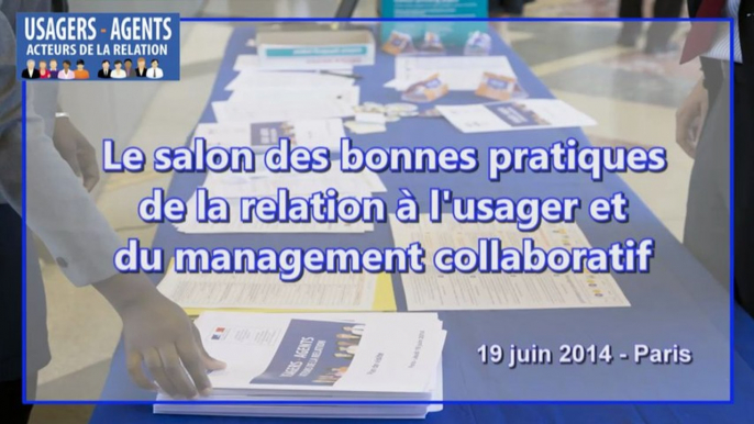 Clip du Salon Interministériel des pratiques innovantes de la relation de service et du management collaboratif