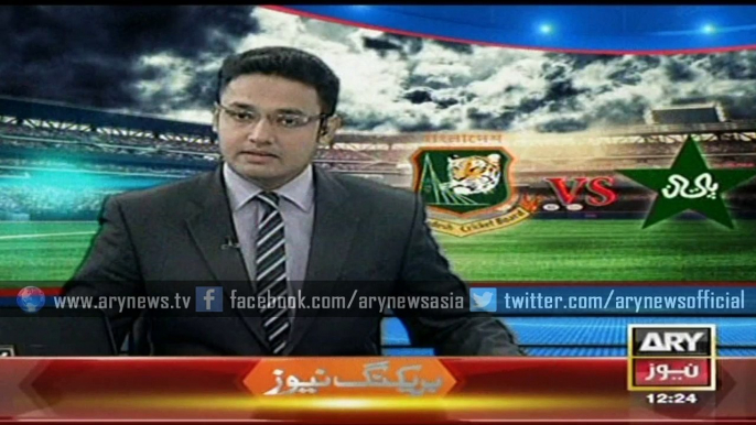 Clash between Saeed Ajmal & UMPIRE