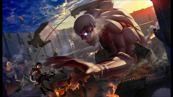 Shingeki no Kyojin OST 1 Attack on Titan (Armored Titan Music/Theme)