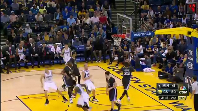 Zach LaVine's Career Night 37 Pts, 4 Ast _ Timberwolves vs Warriors _ April 11, 2015 _ NBA