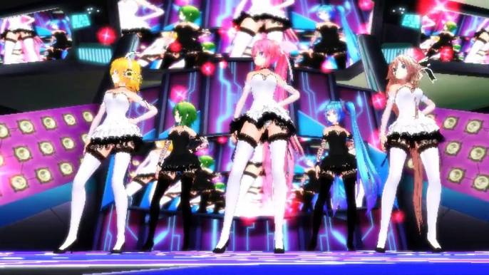 MMD-Pomp and Circumstance -Luka♥Miku♥Gumi♥Rin♥IA