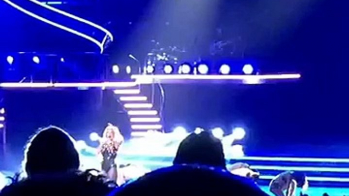 Britney Spears Calls Heckler a '''' During Performance