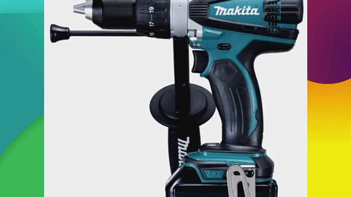 Makita BHP458RFE 18V 16mm Cordless Lithium Ion Compact 2 Speed Combi Drill