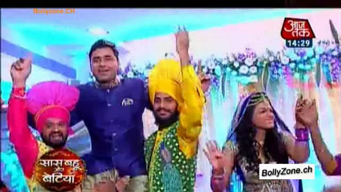 Jyotsna-Nitesh Ki Sangeet Rasm!! - Sasural Simar Ka - 15th April 2015