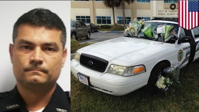 Florida police officer shot and run over after responding to 911 noise complaint in Tarpon Spring