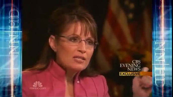 Sarah Palin Discusses Russia With Katie Couric
