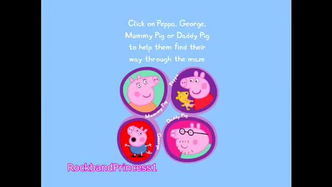 Peppa Pig Online Games Peppa Pig Maze Game   Peppa Pig New English Cartoon Video Game