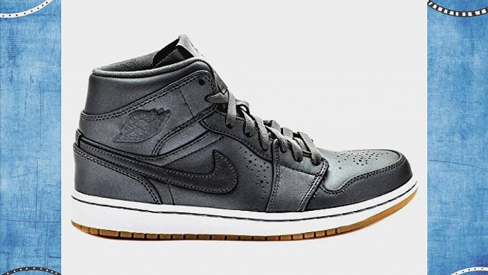 Nike - Air Jordan 1 Mid Nouveau - Color: Silver-White - Size: 9.0