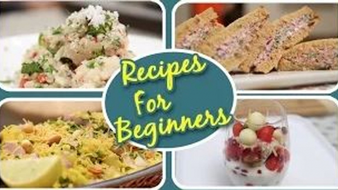 Recipes For Beginners | 7 Easy To Make Beginner's Cooking Recipes | Basic Cooking