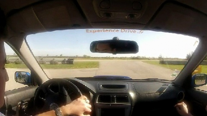 Vidéo benjamin stage de pilotage sur Subaru.