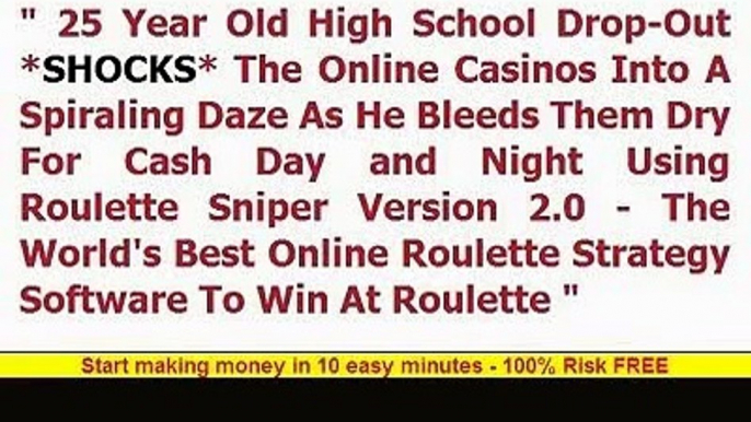 Roulette sniper review,Roulette - How to Play & How to Win,Roulette Sniper wins ,Roulette Sniper Exp