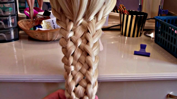 Cute Braided Hairstyles For Long Hair - 11 Strand Braid - Crix Hair Tutorials