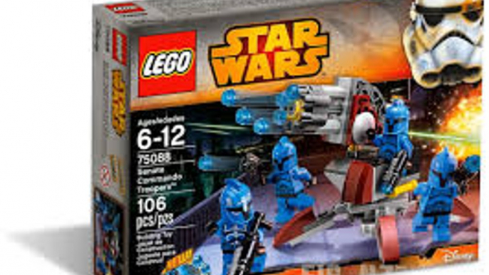 Star Wars lego Senate Commando Troopers 75088 Battle Pack