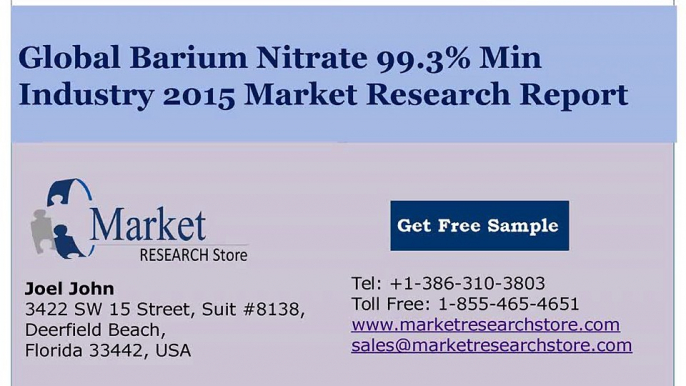 Global_Barium_Nitrate_99.3% Min Industry 2015 Market Research Report