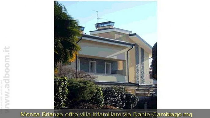 MONZA BRIANZA, CAVENAGO DI BRIANZA   VILLA TRIFAMILIARE  VIA DANTE-CAMBIAGO MQ 190 EURO 349.000