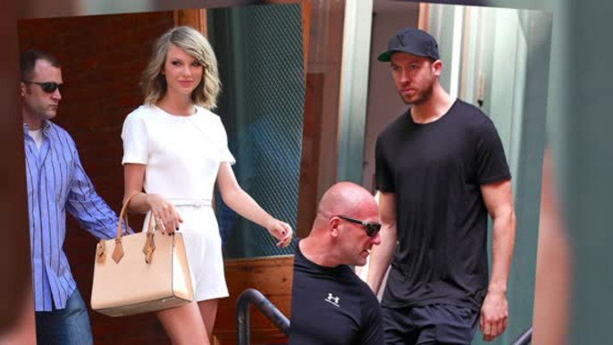 Taylor Swift And Calvin Harris Spotted The Morning After