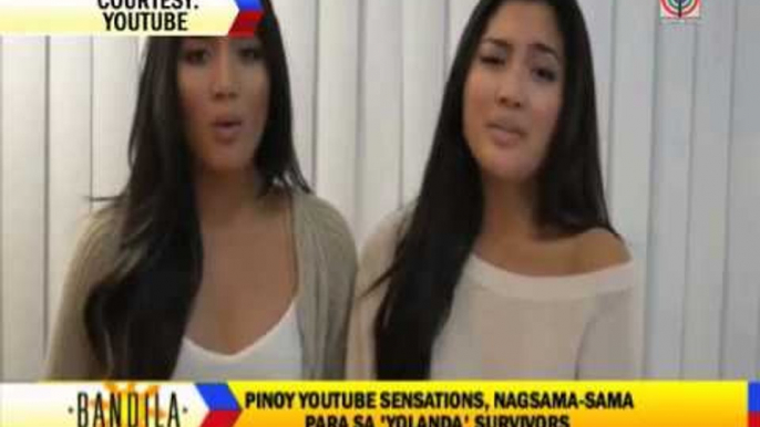 YouTube sensations sing for 'Yolanda' survivors