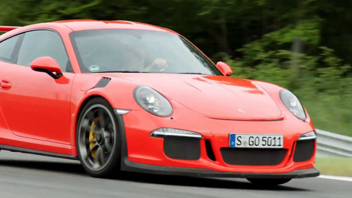 NA PISTA Porsche 911 GT3 RS 2016 Lava Orange 4.0 Boxer-6 500 cv 46,9 mkgf 0-100 kmh 3,3 s