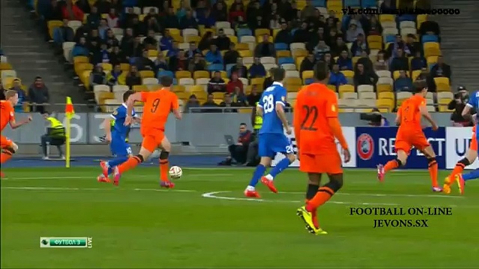 Dnipro(UKR) vs Club Brugge(BEL), Europa League, All Goals, Full Highlights, 23/04/2015