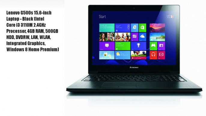 Lenovo G500s 15.6-inch Laptop - Black (Intel Core