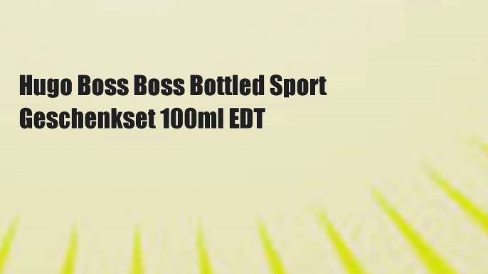 Hugo Boss Boss Bottled Sport Geschenkset 100ml EDT