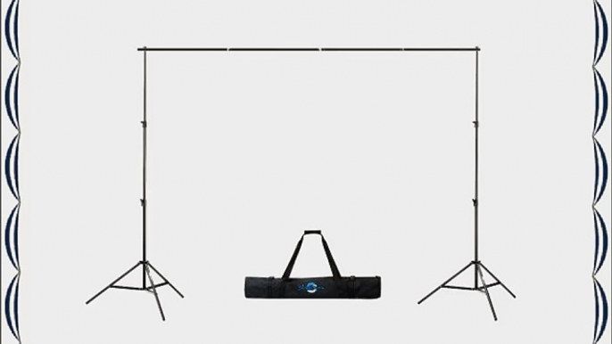 Square Perfect 1041 SS150 Professional Quality Photo Backdrop Stand for Muslin and Scenic Backgrounds